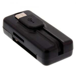 Lettore di schede OTG InLine Dual Flex - per SD+microSD - con presa USB+2 slot per schede
