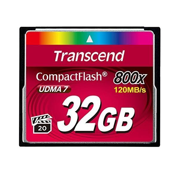 Transcend Flash-Speicherkarte - 32 GB - 800x
