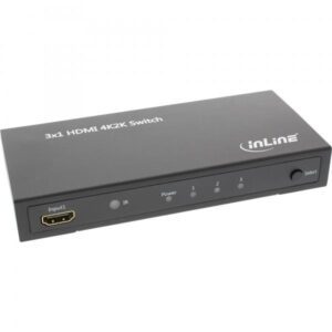 Switch/Switcher HDMI InLine - 3 ingressi a 1 uscita - 4K2K - 3D - Audio HD
