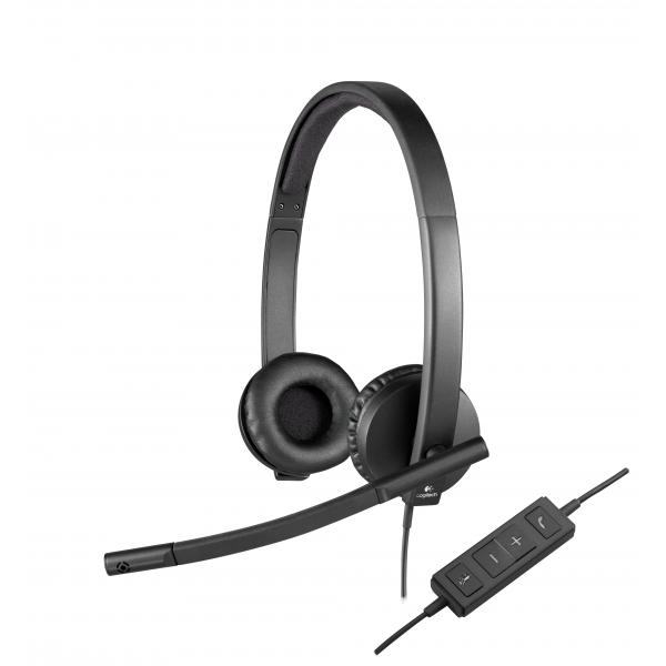 Logitech USB Cuffie H570e - Cuffie - On-Ear
