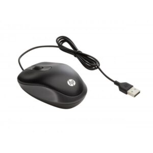 HP Travel - Mouse - ottico - 3 pulsanti - cablato