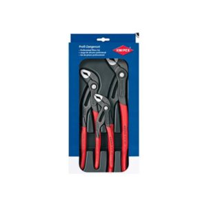 KNIPEX Cobra - Assortimento di pinze per linguette e scanalature - 3 pezzi