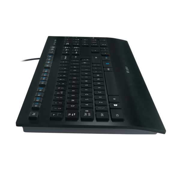 Logitech Corded K280e - Tastiera - USB - Stati Uniti internazionali