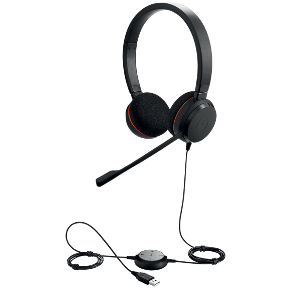 Jabra Evolve 20 MS stereo - Auricolare - On-Ear