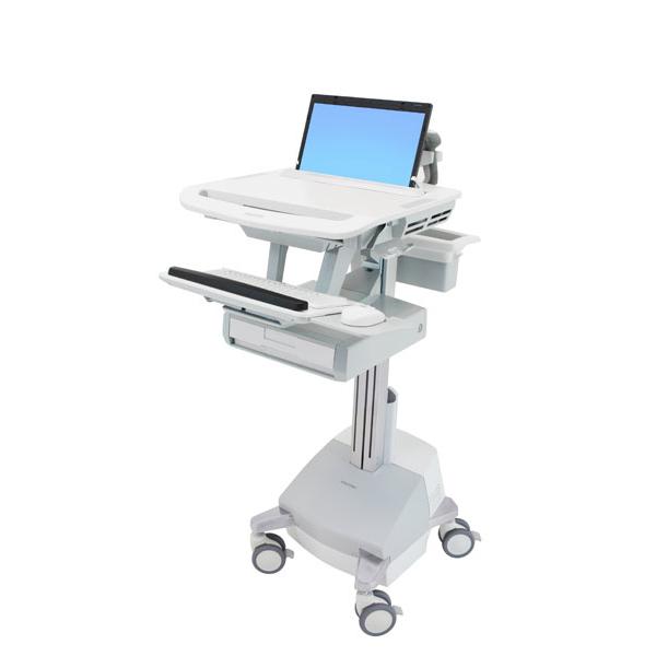 Trolley Ergotron - tecnologia a forza costante - per notebook/tastiera/mouse - cassetto (1x1)
