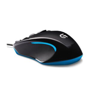 Logitech G300S - mouse - ottico - 9 pulsanti - cablato