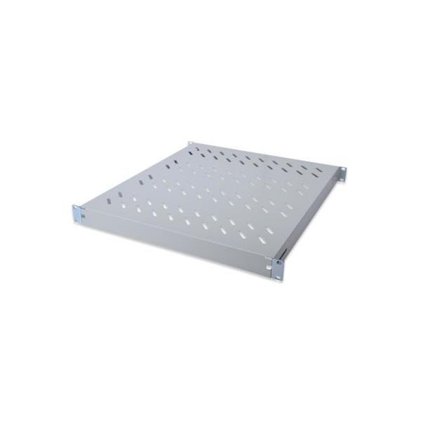 Ripiano DIGITUS con guide di fissaggio variabili per installazione permanente in armadi da 483 mm (19")