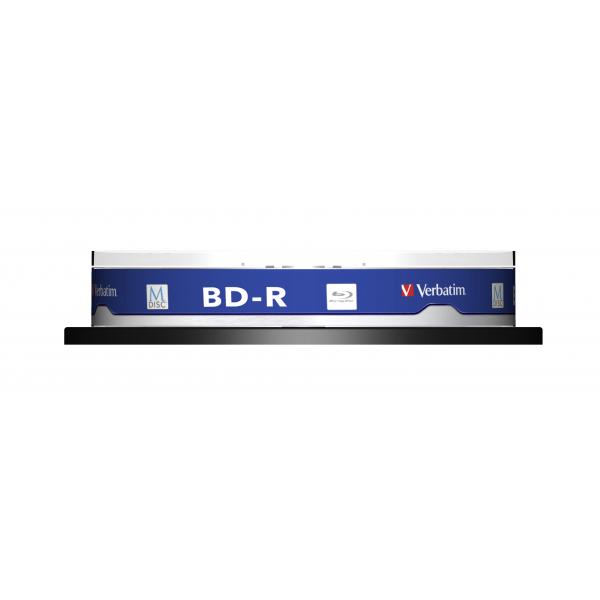 Verbatim M-Disc - 10 x BD-R - 25 GB 4x - superficie stampabile con stampante a getto d'inchiostro