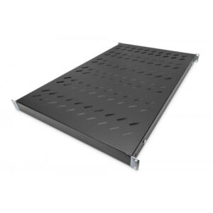 Ripiano DIGITUS con guide di fissaggio variabili per installazione permanente in armadi da 483 mm (19")