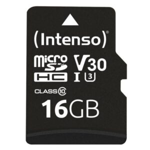 Scheda di memoria flash Intenso (adattatore microSDHC/SD incluso)