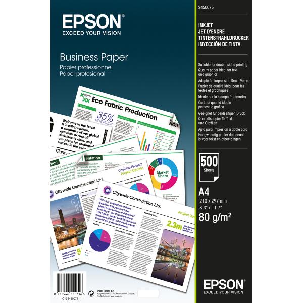 Carta da lavoro Epson - A4 (210 x 297 mm) - 80 g/m²