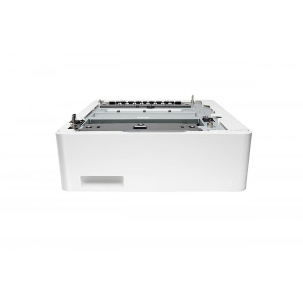 Vassoio/alimentatore supporti HP: 550 fogli in 1 cassetto (vassoi)