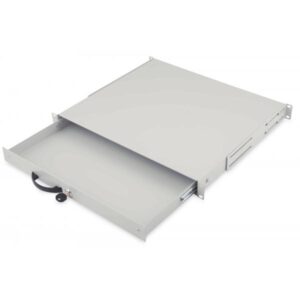 Vassoio per tastiera DIGITUS e amp; Vassoio documenti per armadi da 483 mm (19").