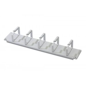 Pannello di gestione cavi DIGITUS con staffe di gestione cavi per armadi da 483 mm (19"), 2U