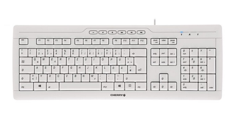 Cherry STREAM 3.0 - Tastiera - USB - Svizzera