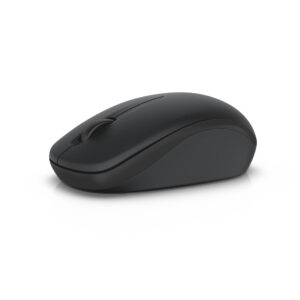 Dell WM126 - Mouse - ottico - 3 pulsanti - wireless - RF - ricevitore wireless (USB)