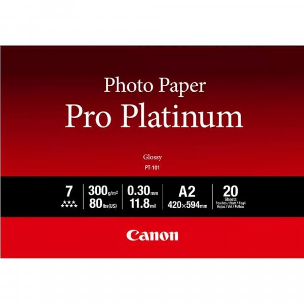 Canon Pro Platinum PT-101 - Lucida - 300 micron - A2 (420 x 594 mm)