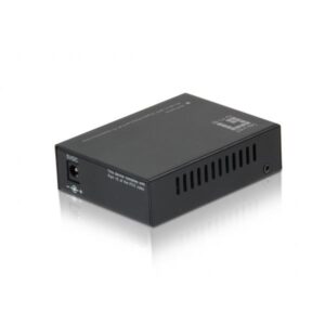 LevelOne GVT-2010 - Convertitore multimediale - LAN 100 Mb - 10Base-T, 100Base-TX, 1000Base-T, 1000Base-X - RJ-45 / SFP (mini-GBIC)