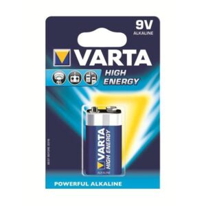 Varta High Energy - Batteria da 9 V - Alcalina