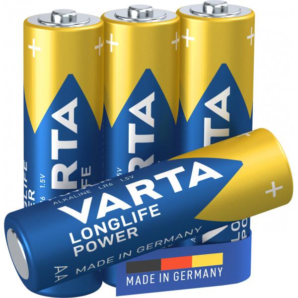 Varta High Energy - Batteria 4 x tipo AA - Alcalina