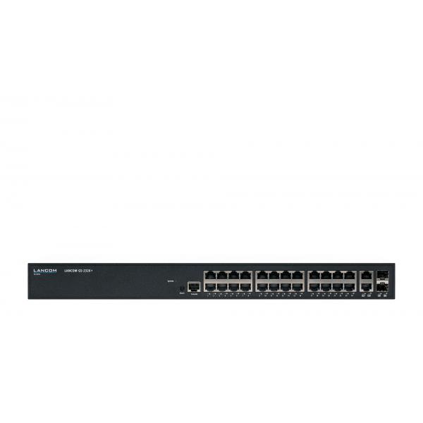 Lancom GS-2326+ - Switch - managed - 24 x 10/100/1000 + 2 x Kombi-Gigabit-SFP