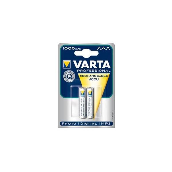 Varta Professional - Batteria 2 x AAA - NiMH - (ricaricabile)