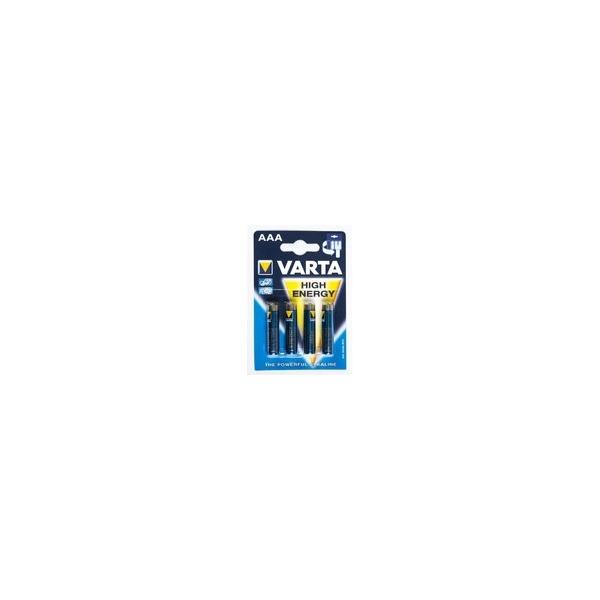 Varta High Energy - Batteria 4 x AAA - Alcalina