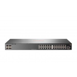 HPE Aruba 2930F 24G 4SFP+ - Switch - L3 - gestito - 24 x 10/100/1000 + 4 x 1 Gigabit/10 Gigabit SFP+ (Uplink)