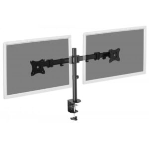Supporto universale per doppio monitor DIGITUS con attacco a morsetto