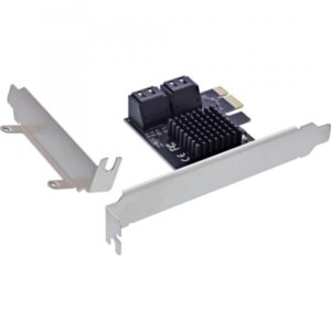 Scheda d'interfaccia InLine - 4x SATA 6Gb/s - con 4x SATA - PCIe 2.0 (PCI-Express)