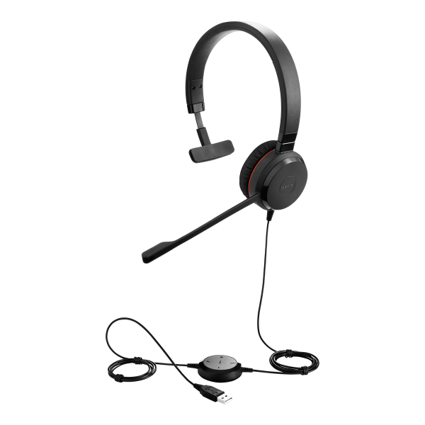 Jabra Evolve 30 II MS Mono - Auricolare - On-Ear