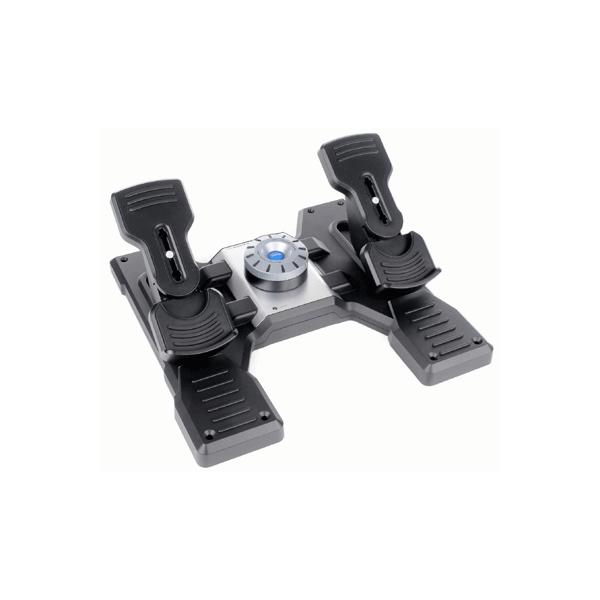 Logitech Flight Rudder Pedals - pedali - cablati