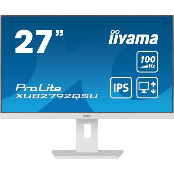 Iiyama ProLite XUB2792QSU-W6 - Monitor LED - 68,6 cm (27")