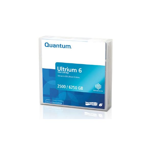 Quantum LTO Ultrium 6: 2,5 TB/6,25 TB