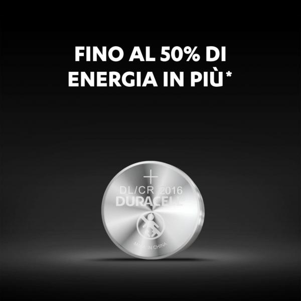Batteria Duracell 2 x CR2016 - Li - 90 mAh