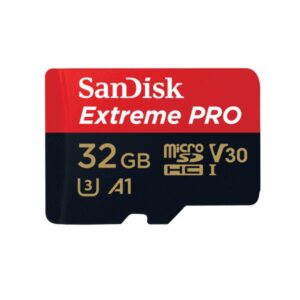 SanDisk Extreme Pro - Scheda di memoria flash (adattatore da microSDXC a SD incluso)