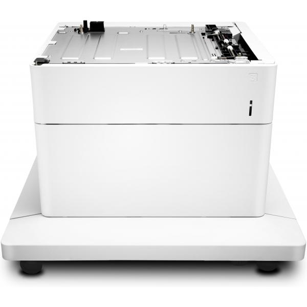 Alimentatore carta e supporto HP - Base stampante con alimentazione supporti - 550 fogli in 1 cassetto (vassoi)