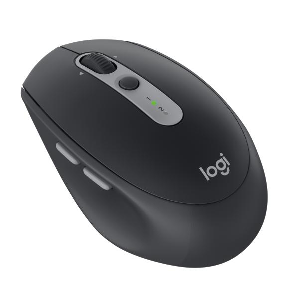 Logitech M590 Silent - Mouse - Per destrimani - ottico - 7 pulsanti - wireless - Bluetooth, 2,4 GHz - ricevitore wireless (USB)