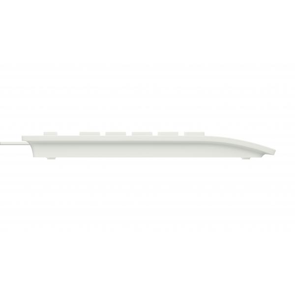Logitech K280e - Tastiera - USB - Tedesco - bianca