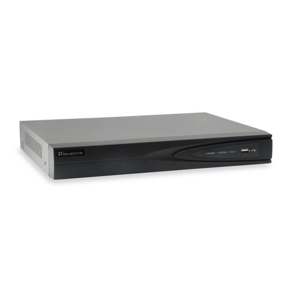 LevelOne NVR-0504 - NVR - 4 canali - compatibile con la rete