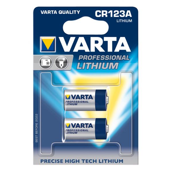 Varta Photo Litio - Batteria CR123A - Li