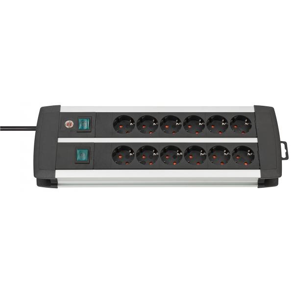 Brennenstuhl Premium Alu-Line Technics - presa multipla