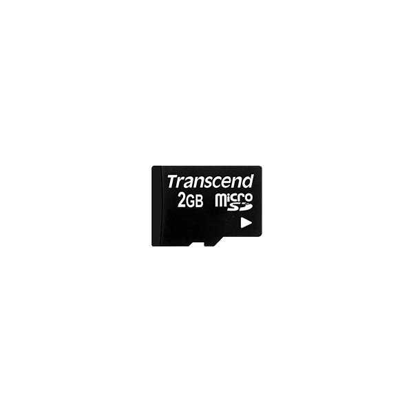 Scheda di memoria flash Transcend (adattatore SD incluso)