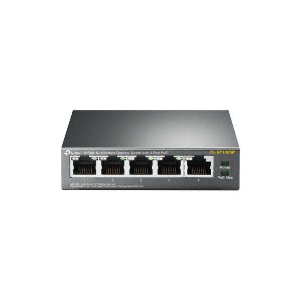 TP-LINK TL-SF1005P - Switch - non gestito - 5 x 10/100 (4 PoE)