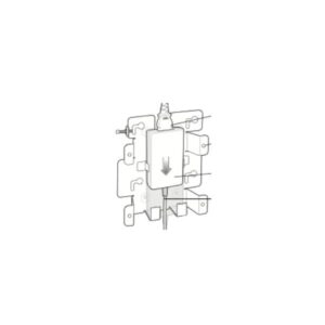 Kit di montaggio a parete Zebra - per Zebra CC5000-10