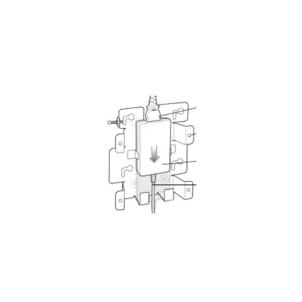 Kit di montaggio a parete Zebra - per Zebra CC5000-10