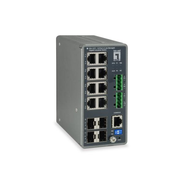 LevelOne IGU-1271 - Switch - L3 Lite - gestito