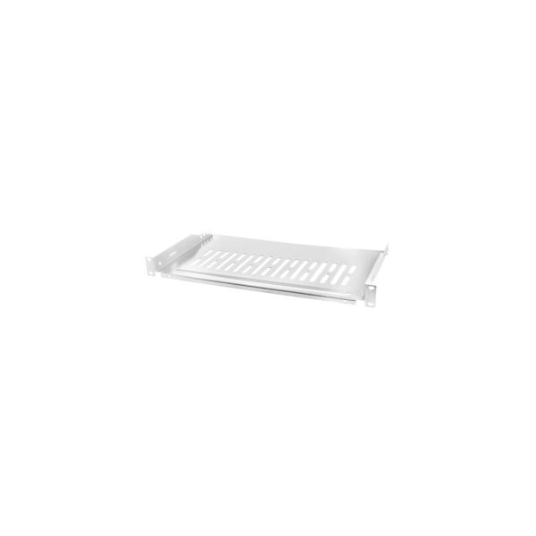 LogiLink Rack - Ripiano - Grigio chiaro, RAL 7035 - 1U - 48,3 cm (19")