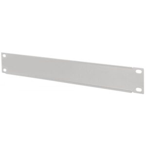 Intellinet 10quot; Copertura cieca, 1U, nasconde le aree inutilizzate negli armadi da 10", metallo, grigio - Copertura cieca - montabile in rack - Grigio, RAL 7035 - 1U - 25,4 cm (10")