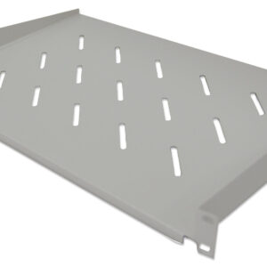 Intellinet 19quot; Scaffale cantilever, 1U, profondità scaffale 350 mm, ventilato, max 25 kg, Grigio, tre anni di garanzia - Scaffale - Scaffale - RAL 7035 - 1U - 48,3 cm (19")